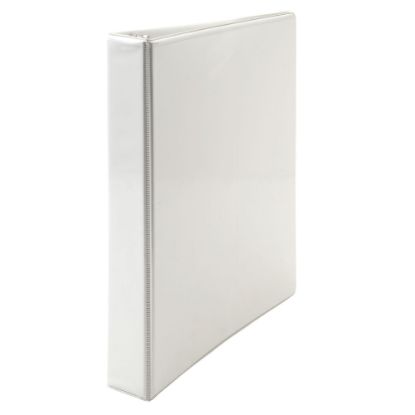 Picture of View 3-Ring Binder, 1in D-Rings, White (AbilityOne 7510-01-384-8786)