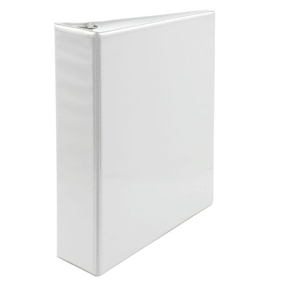 Picture of SKILCRAFT View 3-Ring Binder, 2in D-Rings, White (AbilityOne 7510-01-384-8788)