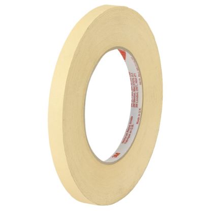 Picture of Scotch High-Temperature Masking Tape, 3in Core, 1/2in x 60 Yd., Tan, Case Of 12