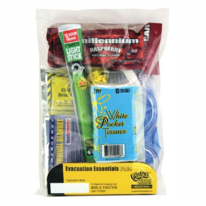 Picture of QuakeHOLD! 10-Piece Evacuation Essentials Emergency Kits, Case Of 6 Kits