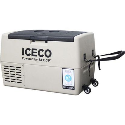 Picture of ICECO 1.6 Cu Ft Portable Refrigerator And Freezer, Beige