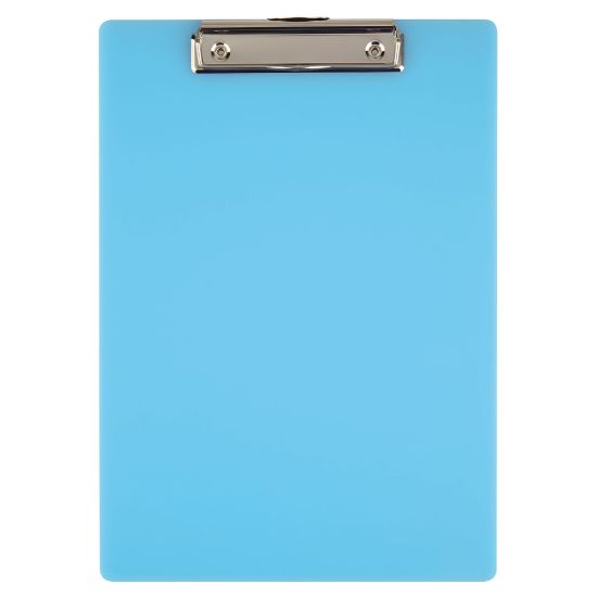 Picture of Office Depot Brand Acrylic Clipboard, 9in x 12-1/2in, Blue