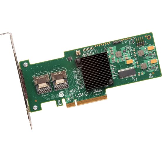 Picture of Cisco MegaRAID SAS 9240-8i - Serial ATA/600 - PCI Express 2.0 x8 - Low-profile - Plug-in Card - RAID Supported - 0, 1, 5, 10, 50, JBOD RAID Level - 2 x SFF-8087 - 2 Total SAS Port(s) - 2 SAS Port(s) Internal