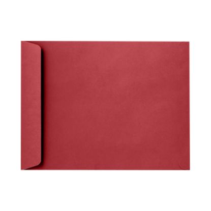 Picture of LUX Open-End 9in x 12in Envelopes, Peel & Press Closure, Ruby Red, Pack Of 500