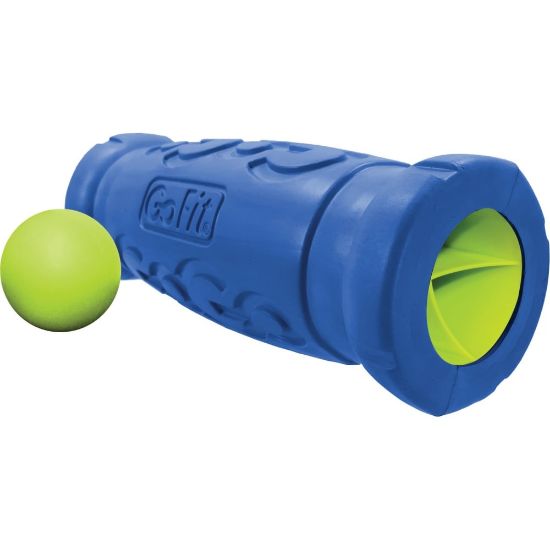 Picture of GoFit 12-Inch Go-Size Barrel Roller with Massage Ball - Foam