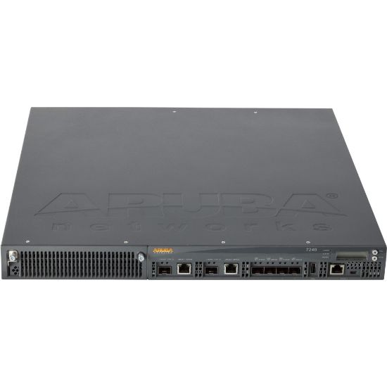 Picture of HPE 7240XM Wireless LAN Controller - 2 x Network (RJ-45) - Gigabit Ethernet - Rack-mountable, Desktop, Wall Mountable