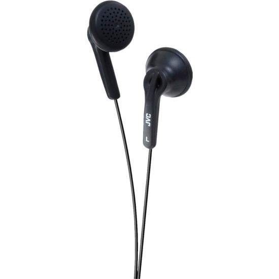 Picture of JVC Earphone - Stereo - Black - Mini-phone (3.5mm) - Wired - Earbud - Binaural - In-ear - 3.94 ft Cable