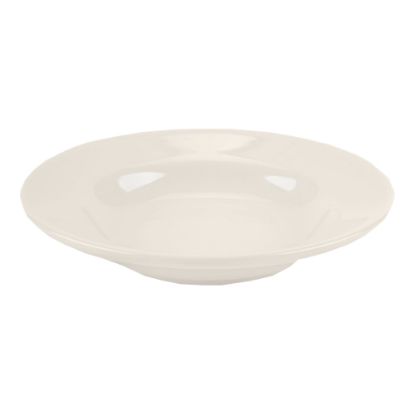 Picture of QM Soup Bowls, 5 Oz, 6 3/4in, White/Anchor Logo, Pack Of 36 Bowls