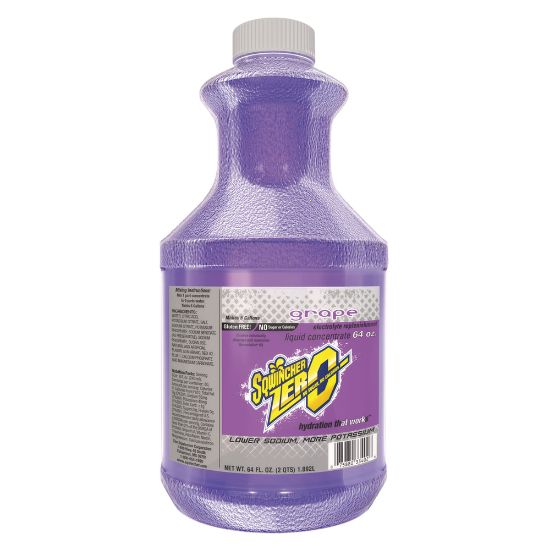 Picture of Sqwincher Lite Liquid Concentrate, Grape, 64 Oz, Case Of 6