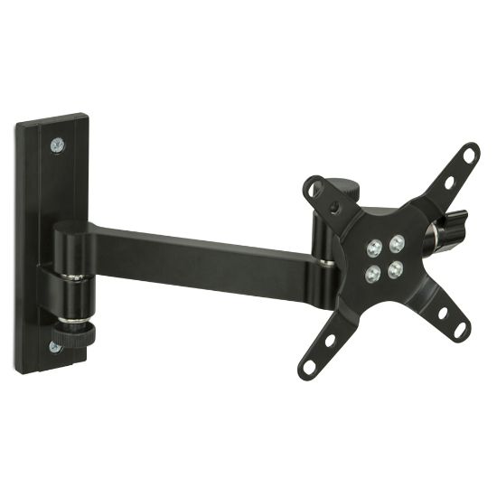 Picture of Mount-It! MI-405 Full-Motion Monitor Wall Mount, 6.4inH x 7.7inW x 1.9inD, Black