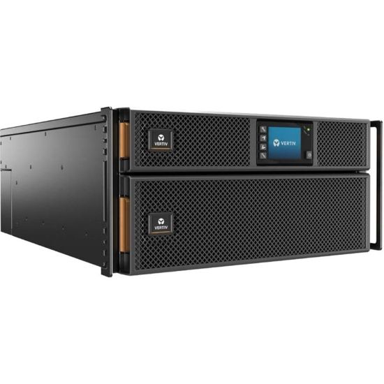 Picture of Vertiv Liebert GXT5 UPS - 8kVA/8kW/208 and 120V | Online Rack Tower Energy Star - Double Conversion| 6U| Built-in RDU101 Card| Color/Graphic LCD| 3-Year Warranty