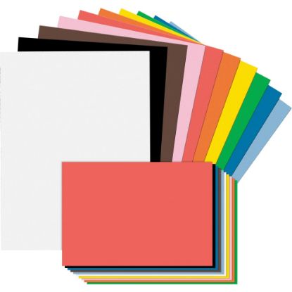 Picture of Tru-Ray Construction Paper Combo Case, 12in x 9in And 18in x 12in, 746 Lb, Assorted Colors