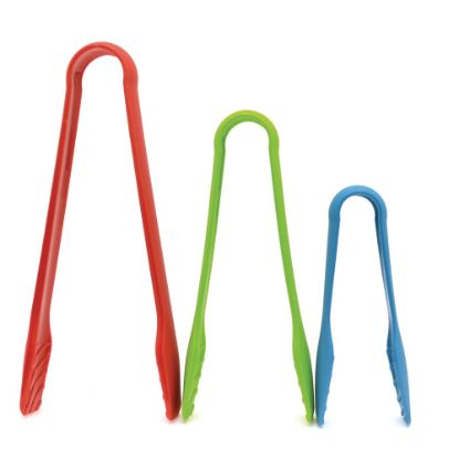 Picture of Starfrit Set of Three Nestable Tongs - 6, 8 and 10in - 3 Piece(s) - Tong - 3 x Tong - Dishwasher Safe