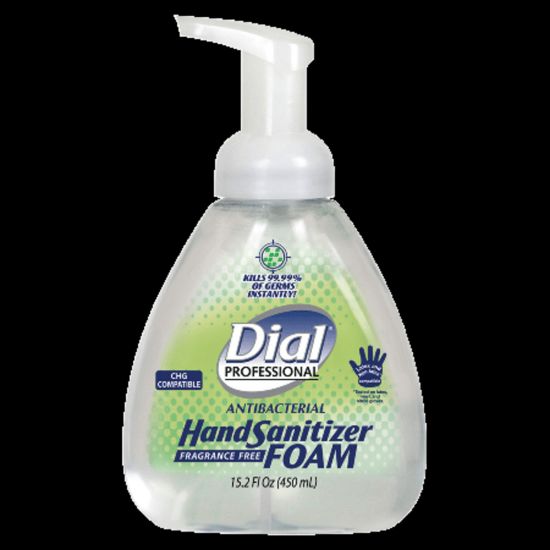 Picture of Dial Foam Hand Sanitizer, 15.2 Oz