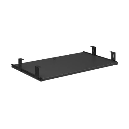 Picture of Sauder Keyboard Shelf For Affirm Desks, 5/8inH x 27inW x 14-1/2inD, Black