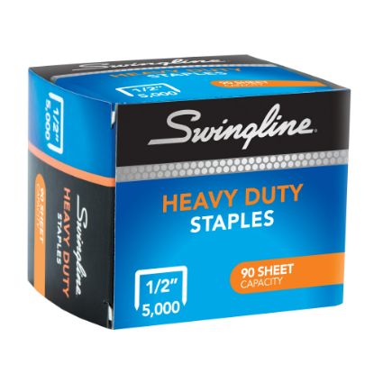 Picture of Swingline Heavy-Duty Staples, 1/2in, Box Of 5,000