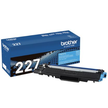 Picture of Brother TN-227 Cyan High Yield Toner Cartridge, TN-227C