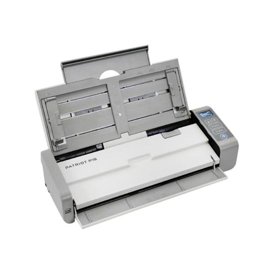 Picture of Visioneer Patriot P15 - Document scanner - Contact Image Sensor (CIS) -  - 600 dpi - up to 20 ppm (mono) / up to 20 ppm (color) - ADF (20 sheets) - up to 1000 scans per day - USB 2.0 - TAA Compliant