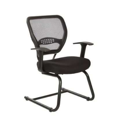 Picture of Office Star Space 55 Series Professional AirGrid Back Visitors Chair, Black