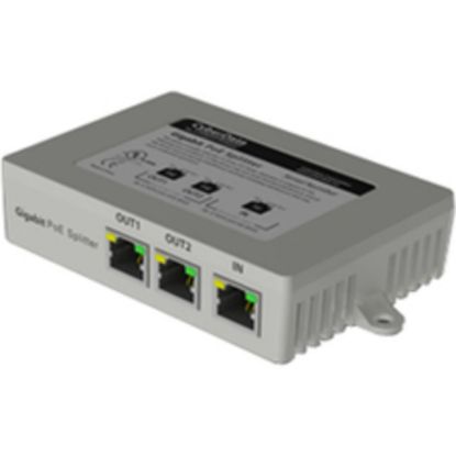 Picture of CyberData 2-Port PoE Gigabit Switch - 2 Ports - Gigabit Ethernet - 10/100/1000Base-T - 2 Layer Supported - Twisted Pair - PoE Ports - Desktop - 2 Year Limited Warranty