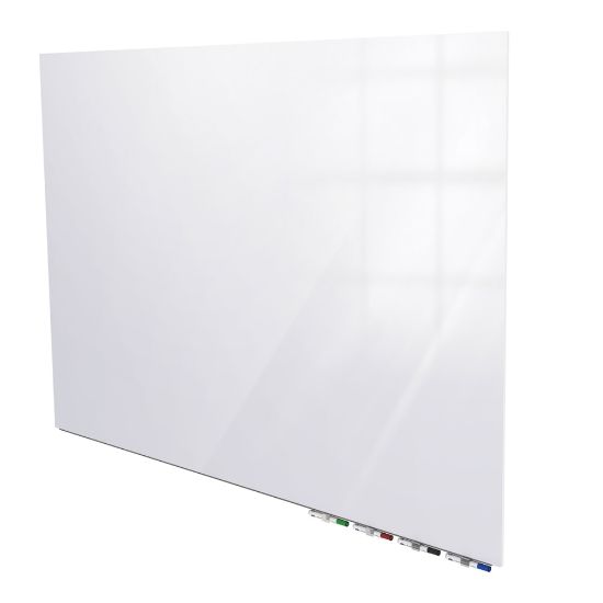 Picture of Ghent Aria Low Profile Glassboard, Non-magnetic, 48inH x 96inW, Horizontal, White