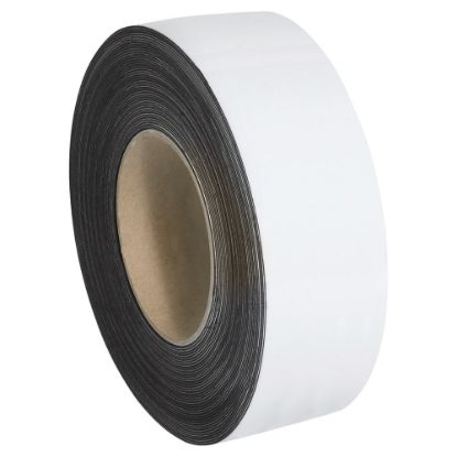 Picture of Partners Brand Magnetic Warehouse Label Roll, LH157, 2in x 100ft, White