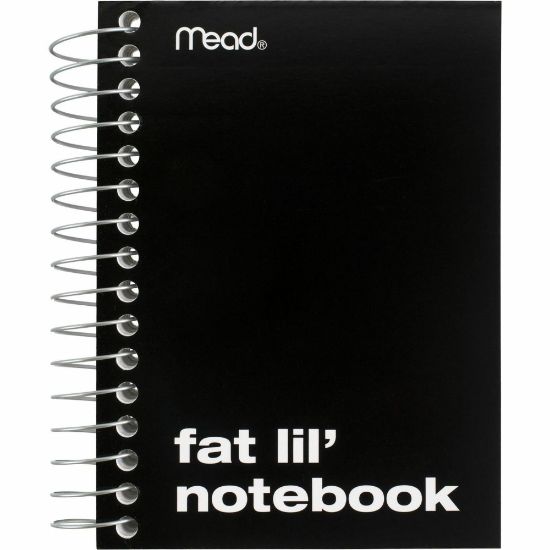 Picture of Mead Fat Lil Wirebound Notebook, 4in x 5 1/2in, 200 Sheets, Assorted Colors