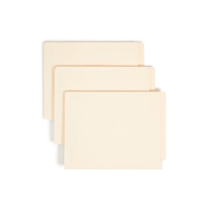 Picture of Smead End-Tab Fastener Folders With Dividers, Letter Size, Manila, Box Of 50