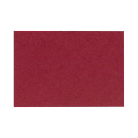 Picture of LUX Flat Cards, A9, 5 1/2in x 8 1/2in, Garnet Red, Pack Of 250