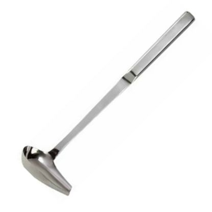 Picture of Winco Stainless-Steel Spout Ladle, 2 Oz, Silver