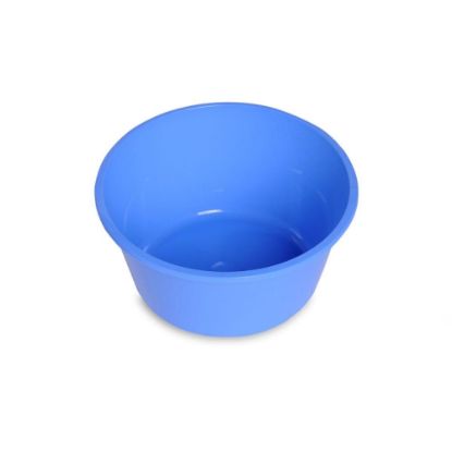 Picture of Medline Sterile Plastic Bowls, Non-Graduated, 32 Oz, Blue, Pack Of 50