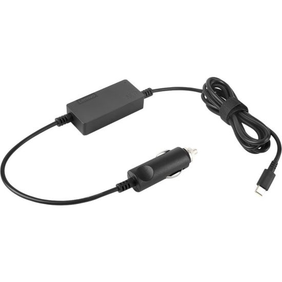 Picture of Lenovo 65W USB-C DC Adapterr - 65 W - 12 V DC, 15 V DC Output