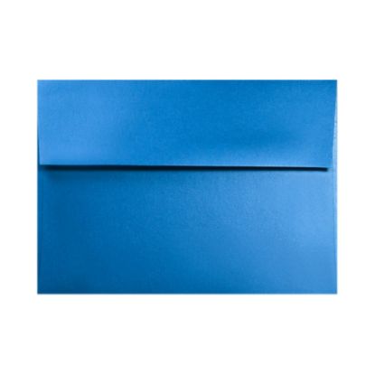 Picture of LUX Invitation Envelopes, #4 Bar (A1), Gummed Seal, Boutique Blue, Pack Of 500