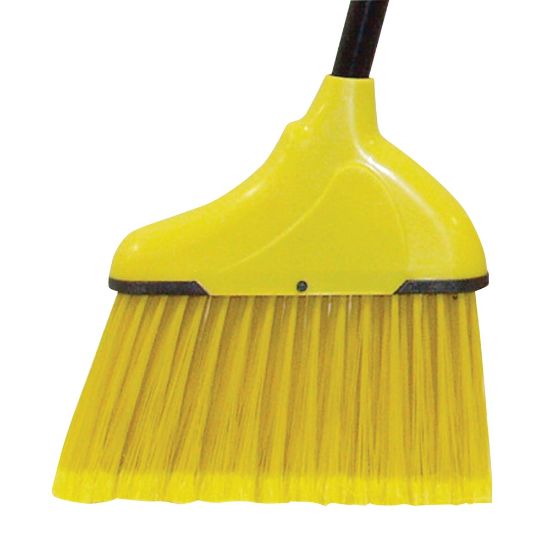 Picture of Wilen Complete Angle Broom, Small, 48in Handle, Black/Yellow, Case Of 12