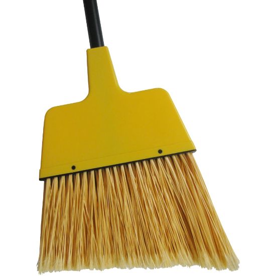 Picture of Wilen Complete Angle Broom, Large, 48in Handle, Black/Yellow