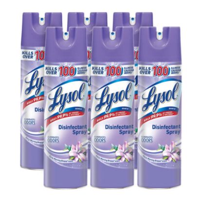 Picture of Lysol Breeze Disinfectant Spray, 19 Oz, Early Morning Breeze Scent, Carton Of 12 Bottles