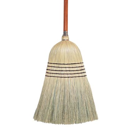 Picture of Wilen Janitor Corn-Blend Brooms, 55 1/2in, Pack Of 6