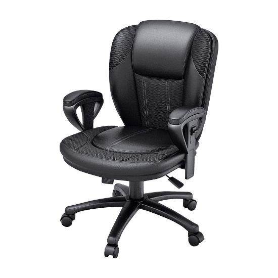 Picture of Z-Line Designs Manager Chair - 5-star Base - Black - 35.6in Width x 24.2in Depth x 37in Height