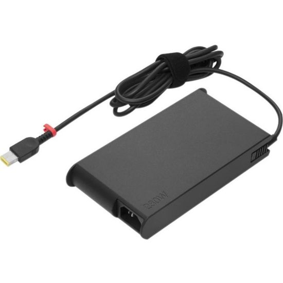 Picture of Lenovo AC Adapter - 230 W - 110 V AC, 230 V AC Input - Black