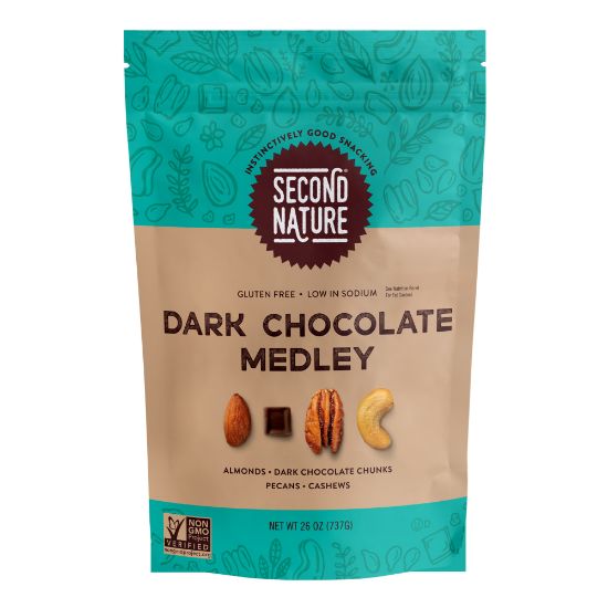 Picture of Second Nature Dark Chocolate Medley, 26 oz