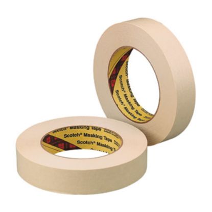 Picture of Scotch Paper Masking Tape, 3/4in x 60 Yd., Tan