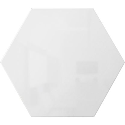 Picture of Ghent LINK Hex Premium Magnetic Marker Board, 18inH x 21inW, White