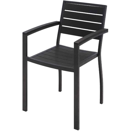 Picture of KFI Studios Eveleen Outdoor Arm Chair, Black