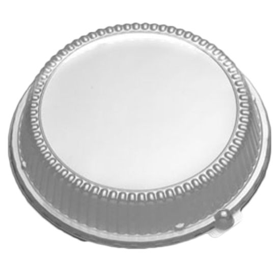 Picture of CaterLuxe High Dome Plate Lids, 10-1/4in, Clear, Pack Of 200 Lids