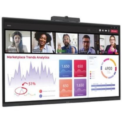 Picture of Sharp 86in Class AQUOS BOARD - 86in - Active AreaMulti-touch Screen - Wired/Wireless - Speaker - HDMI - 470 W