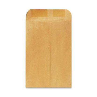 Picture of Quality Park Catalog Envelopes, Gummed Closure, 6 1/2in x 9 1/2in, Brown, Box Of 500