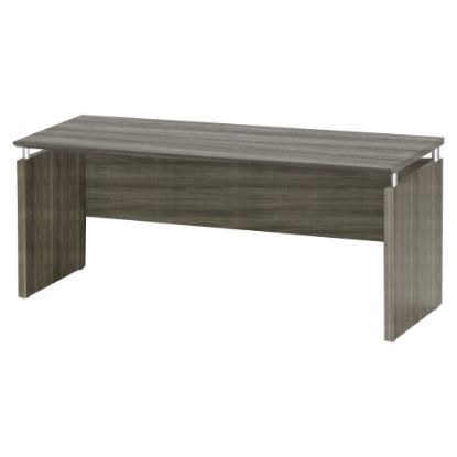 Picture of Mayline Medina 72inW Computer Desk Credenza, Gray