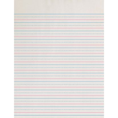 Picture of Pacon Broken Midline Writing Paper, Grade 3, 1/2in x 1/4in x 1/4in, SW