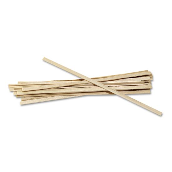 Picture of Royal Paper Wood Coffee Stir Sticks, 5-1/2in, Carton Of 10,000 Sticks