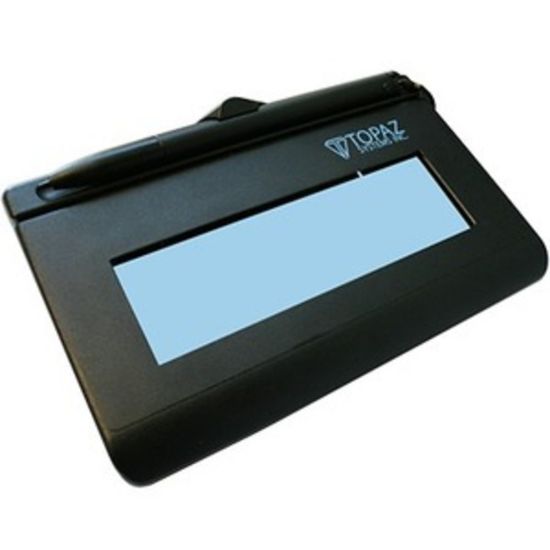 Picture of Topaz SigLite T-LBK460-BSB-R Signature Pad - LCD - 4.40in x 1.30in Active Area LCD - USB